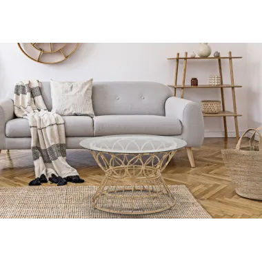 Stolik kawowy Panama Circle Ø 75x44,5 cm